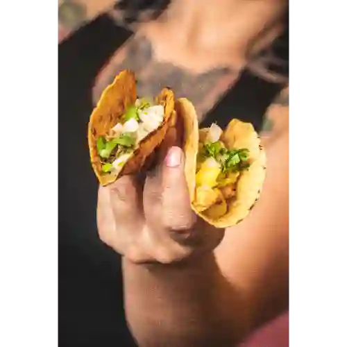 Taco de Pollo Al Pastor