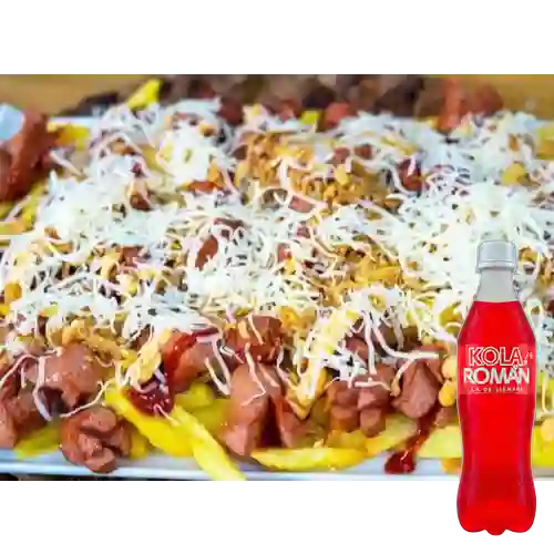 Combo Choripapa + Kola Roman 350 ml