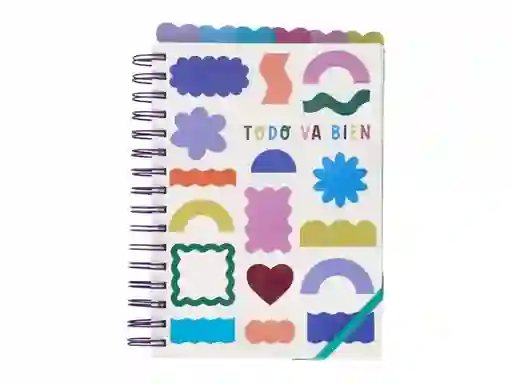 Cuaderno Espiral Con Separador Casaideas