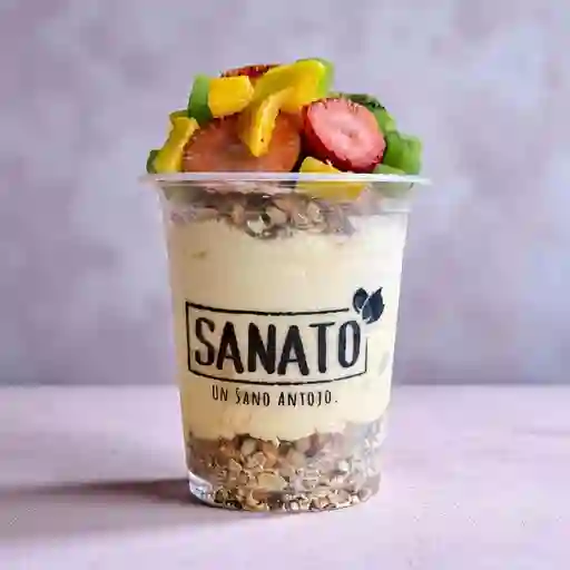 Parfait de Frutas con Helado