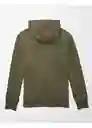 Buzo Hombre Color Verde Talla MEDIUM American Eagle