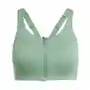 Adidas Top Tlrdim Lux Zip 223 Mujer Verde Talla 32B IT6655