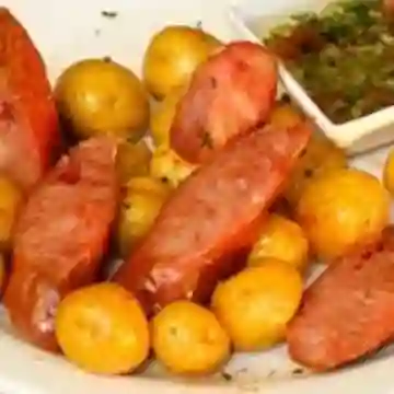 Chorizo con Chimichurri