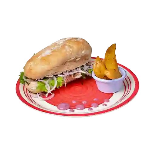 Sándwich de Costilla Desmechada