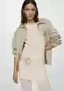 Top Nicole Piedra Talla M Mujer Mango