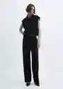 Chaleco Garro Negro Talla S Mujer Mango
