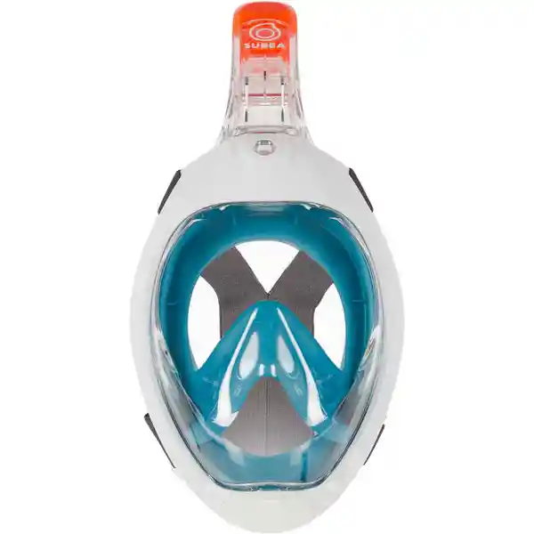 Subea Careta de Snorkel Easybreath 500 Adulto Azul Talla S/M