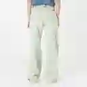 Jean Tiro Alto Bota Recta Azul Talla 10 - 717199