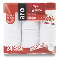 Aro Papel Higiénico Triple Hoja