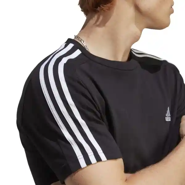 Adidas Camiseta M 3s Sj T Para Hombre Negro Talla L