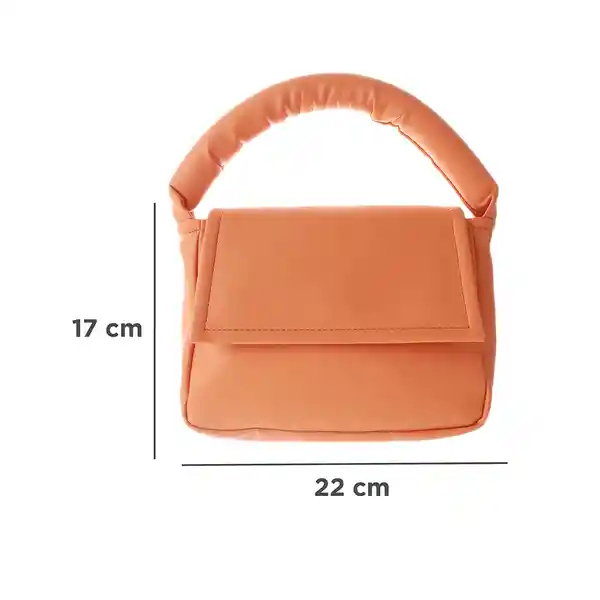 Bolso de Moda Colores Vibrantes Naranja Miniso