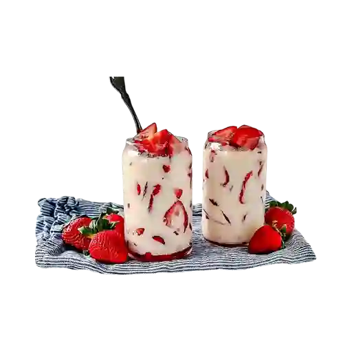Combo Fresas con Crema Pequeña
