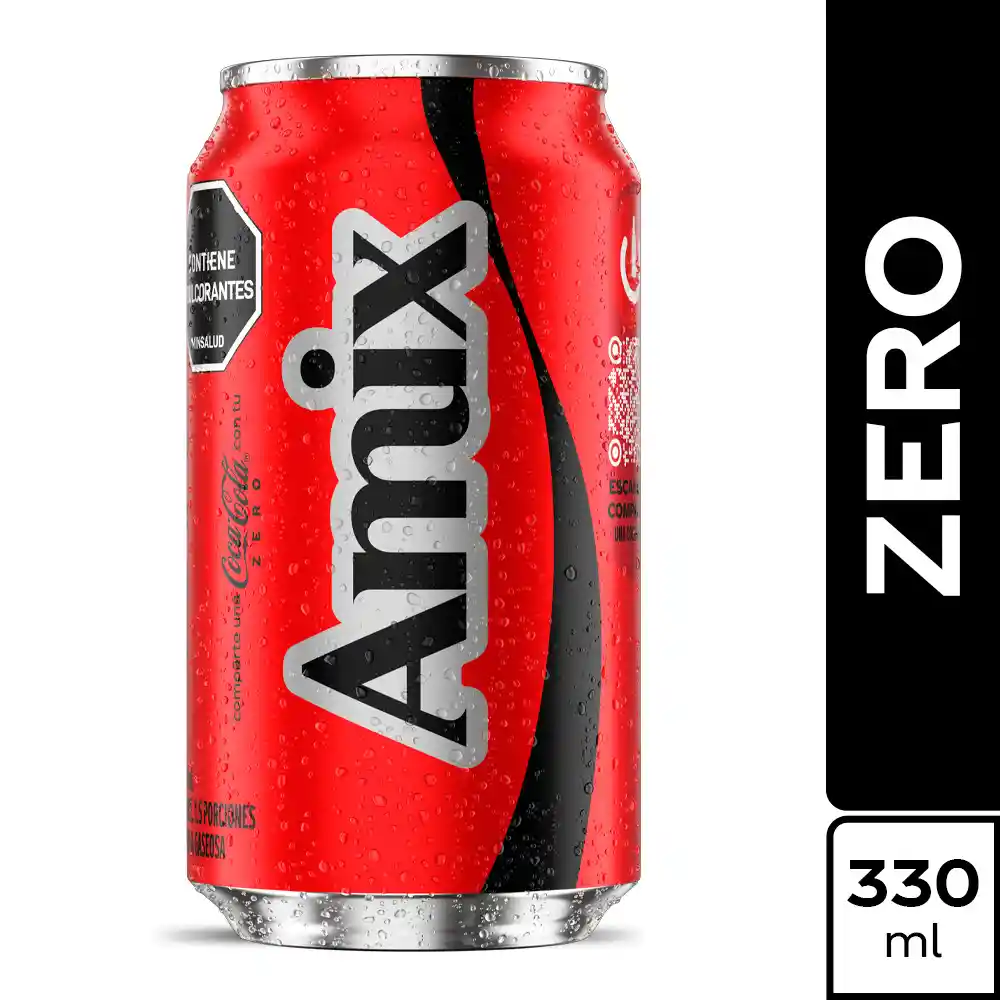 Gaseosa Coca-Cola ZERO 330 ml 