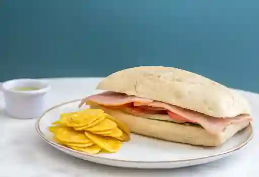 Sándwich Jamón y Queso