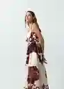 Vestido Gigi Mujer Crudo Novia Claro Talla S 572G361 Naf Naf