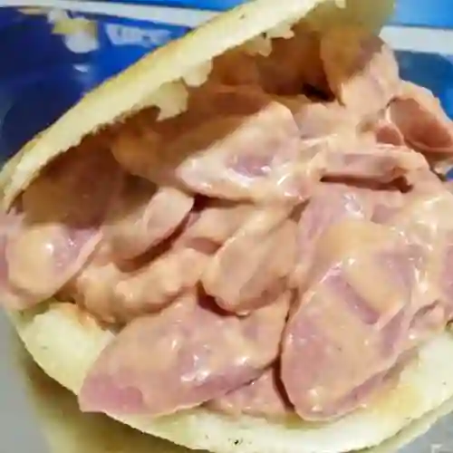 Arepa de Salchicha