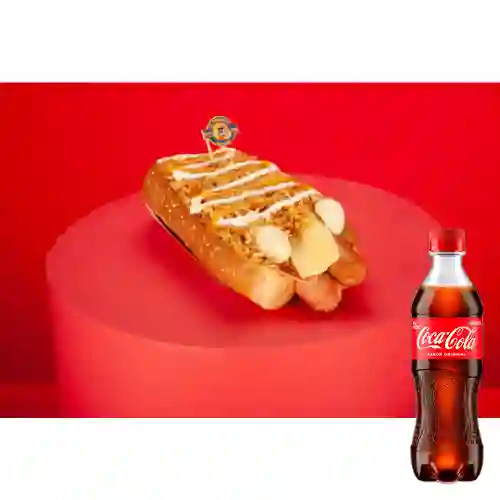 Combo Súper Perro + Coca Cola Original 400 ml