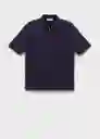 Camiseta Polo Canario Navy Talla XL Hombre Mango