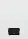 Monedero G Nil Negro Talla 99 Mujer Mango