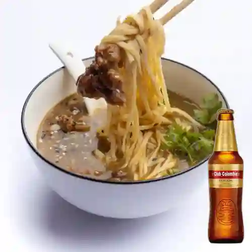 Combo Beef Pot +Porkbelly +Club col. Dorada 350ml