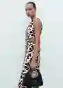 Vestido Olimpio Negro Talla S Mujer Mango