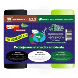 Servibolsa Set Bolsa Reciclaje Bolsa Tipo Apartamento