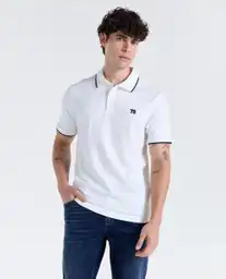Polo Hombre Crudo Talla M 809G083_CRU110606 Americanino