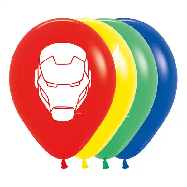 Globo Impreso Avengers Surtido R 12