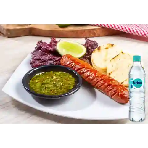 Combo Chorizo con Papa + Brisa Sin Gas 600ML