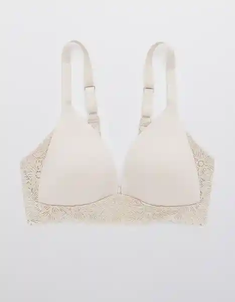 Brasier Aerie Beige Talla 34 D American Eagle 8317172