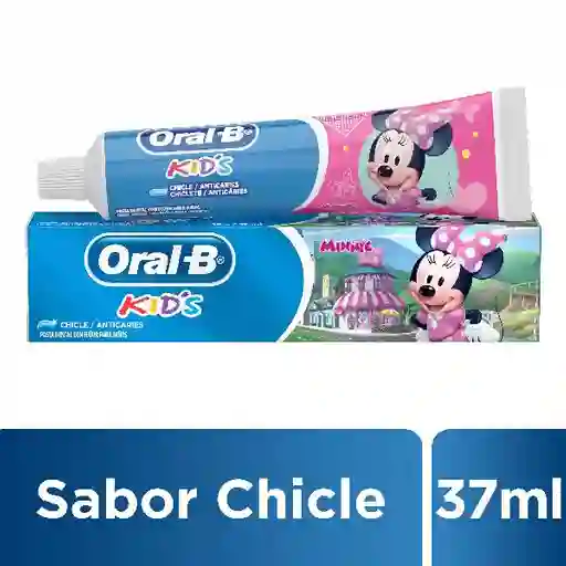Crema Dental Para Niños Oral- B Kids Minnie 50G