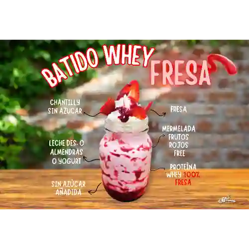 Batido de Fresa Whey