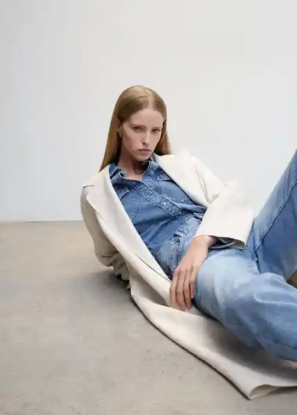 Abrigo Trench Sahara Piedra Talla 18 Mujer Mango