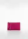 Monedero P Carla Fucsia Talla 99 Mujer Mango