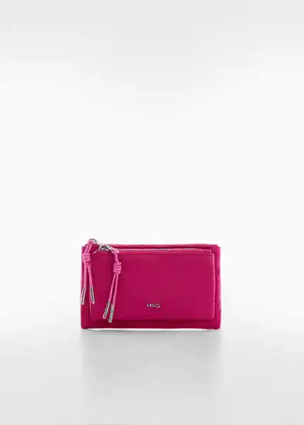 Monedero P Carla Fucsia Talla 99 Mujer Mango