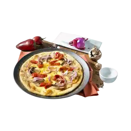 Pizza Personal de Vegetales