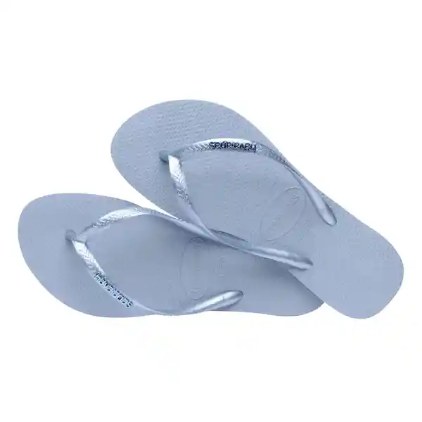 Havaianas Sandalias Logo Metallic Mujer T. 37-38 7909690405481