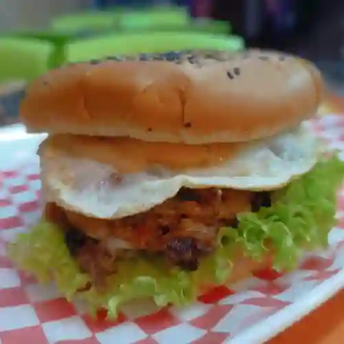 Hamburguesa "Golpe de Estadio"