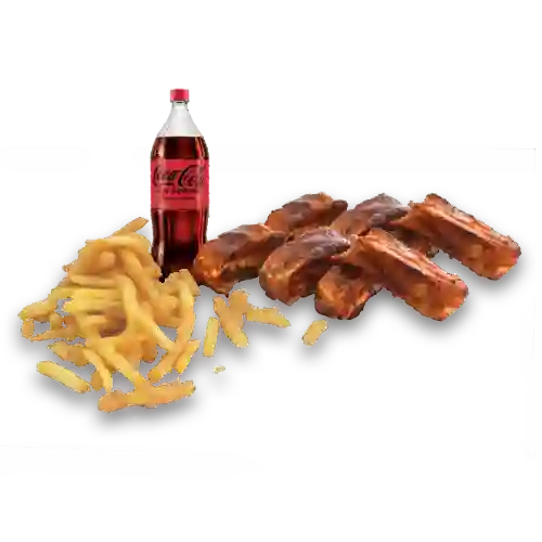 Combo Costillas Bbq X 6 Huesos