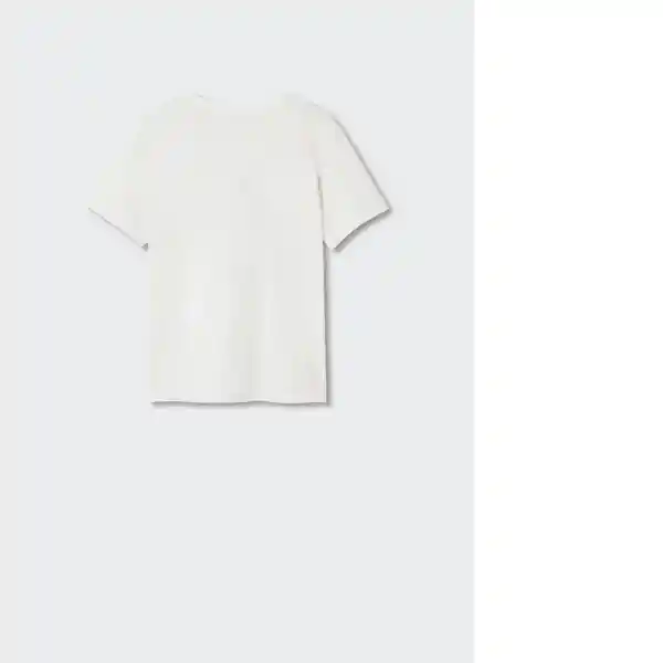 Camiseta High Offwhite Talla 06 Niños Mango