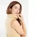  Saco Tejido Daniela Mujer Beige Hoja Claro Talla L Naf-Naf 