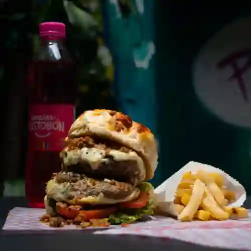 Hamburguesa Salvaje en Combo