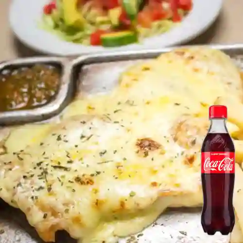 Combo Pechuga + Coca-Cola Sabor Original 440 ml