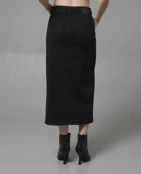 Falda Mujer Negro Talla 12 249G002_NEG194007 Rifle