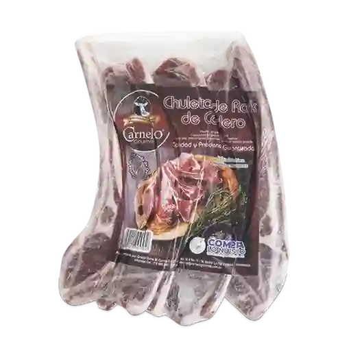 Carnero Gourmet Chuleta de Rack de Cordero