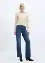 Jersey Frizzly Beige Talla M Mujer Mango