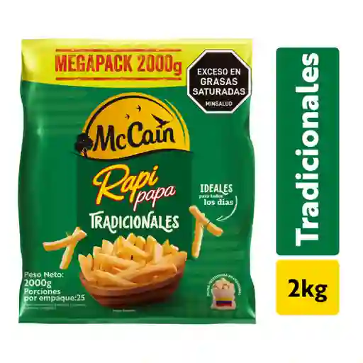 McCain Rapipapa Papa Precocida Tradicional