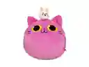 Cojín Animal y Mascota Gato Rosa Casaideas