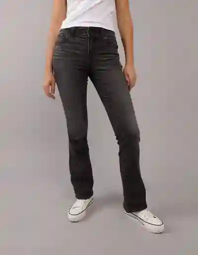 Jean Mujer Negro Talla: 8 REGULAR 5287081 American Eagle