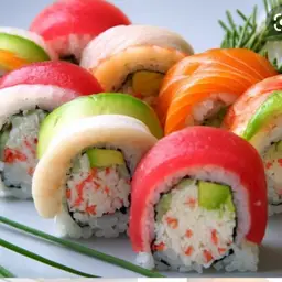 Sushi Rainbow Roll